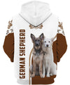 My Friend – Love Cute German Shepherd Men and Women 3D Shirt