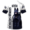 Funny Face – My Friend – Hello Beautiful – Love Cute German Shepherd Men and Women 3D Shirt