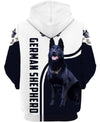 Funny Face – My Friend – Hello Beautiful – Love Cute German Shepherd Men and Women 3D Shirt