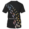 Funny Face – My Friend – Hello Beautiful – Love Dog and Women 3D Shirt