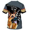 Limited Collection – Love – German Shepherd Men and Women 3D Shirt