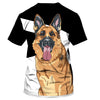 Love – My Friend – German Shepherd Men and Women 3D Shirt