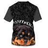 Parent Dog – Love My Child – Rottweiler Men and Women 3D Shirt