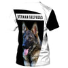 Parent Dog – Love My Child – Sable German Shepherd Men and Women Ver.2 3D Shirt