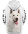 Parent Dog – Love My Child – White Shepherd Men and Women Ver.2 3D Shirt