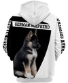 Parent Dog – Love My Child –  Love German Shepherd Men and Women Ver.2 3D Shirt