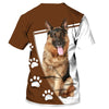 Parent Dog – Love My Child –  Love German Shepherd Men and Women Ver.3 3D Shirt
