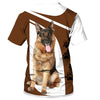 Parent Dog – Love My Child –  Love German Shepherd Men and Women Ver.4 3D Shirt