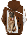 Parent Dog – Love My Child –  Love German Shepherd Men and Women Ver.4 3D Shirt