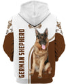 Parent Dog – Love My Child –  Love German Shepherd Men and Women Ver.5 3D Shirt
