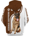 Parent Dog – Love My Child –  Love German Shepherd Men and Women Ver.6 3D Shirt