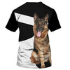 My Friend – My Family – German Shepherd Men and Women 3D Shirt