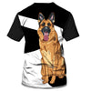 My Friend – My Family – German Shepherd Men and Women Ver.2 3D Shirt