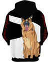 My Friend – My Family – German Shepherd Men and Women Ver.2 3D Shirt