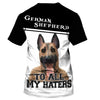 My Friend – My Family – German Shepherd Men and Women Ver.3 3D Shirt