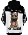 My Friend – My Family – German Shepherd Men and Women Ver.4 3D Shirt