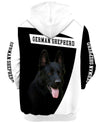 My Friend – My Family – Black German Shepherd Men and Women Ver.2 3D Shirt