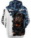 National wear Red day – Love – Rottweiler Men and Women Ver.2 3D Shirt