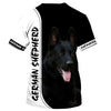 Love German Shepherd In Black Men and Women 3D Shirt