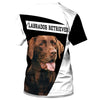 Funny Face – My friend – Love Dog – Love Labrador Men and Women Ver.3 3D Shirt