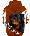 If You – My Friend – My Family – Rottweiler Men and Women 3D Shirt