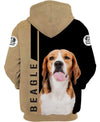 Beagle To all my haters Men and Women 3D T Shirt