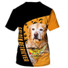 Lovely Golden Retriever – Golden Made Me Happy Men and Women Ver.3 3D Shirt