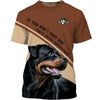 Rottweiler 5 3D shirt for Rottweiler lovers