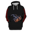 Rottweiler Black 6 3D shirt for Rottweiler lovers