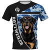 ROTTWEILER Camo Dog Men and Women 3D Shirt
