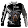ROTTWEILER DOG THERAPY Men and Women 3D Shirt