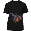 Rottweiler Face Men and Women 3D Shirt