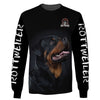 Rottweiler Face Men and Women Ver.2 3D Shirt