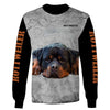 Rottweiler Face Men and Women Ver.3 3D Shirt