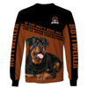 Rottweiler Face Men and Women Ver.4 3D Shirt