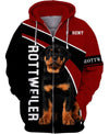 Rottweiler – Make me happy – Dog Parent – Men and Women 3D Shirt