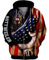 ROTTWEILER Service Dog Men and Women 3D Shirt