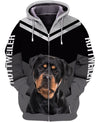 Rottweiler Special Design 2 3D shirt for Rottweiler lovers