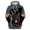 Sable German Shepherd Men and Women 3D Shirt