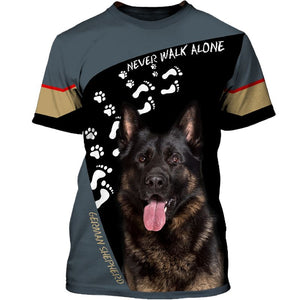 Sable German Shepherd Men and Women 3D Shirt