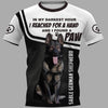 Sable Shepherd Paw Men and Women 3D T Shirt