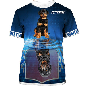 Shadow – Force Protection – Great design – Rottweiler Men and Women 3D Shirt