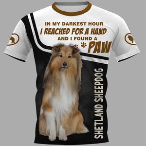Shetland Sheepdog Mom Men and Women 3D T Shirt
