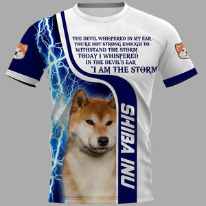 Shiba Inu Men and Women 3D T Shirt