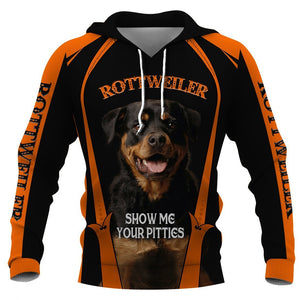 Show Me Your Pitties Rottweiler Dog Men and Women 3D Full Printing