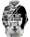 SIBERIAN HUSKY Smell That Men and Women 3D Shirt