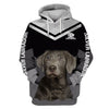 Silver Labrador 3D shirt for Labrador lovers