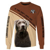Silver Labrador Retriever Shirt 3D Full Printing for Dog Mom Dad lovers