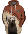 Silver Labrador Retriever Shirt 3D Full Printing for Dog Mom Dad lovers