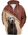Silver Labrador Retriever Shirt 3D Full Printing for Dog Mom Dad lovers